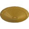 Ekena Millwork Shakuras Ceiling Medallion (Fits Canopies up to 5"), Hand-Painted Pharaohs Gold, 24"OD x 3"P CM24SHPGS - alternate 3